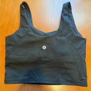 LuLu Lemon Align Top. Black. Great condition. Size 4